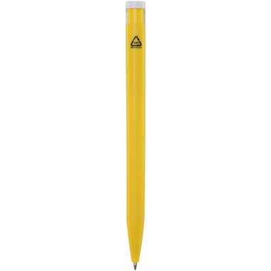 Шариковая ручка Unix из переработанного пластика, цвет желтый - 10789611- Фото №2