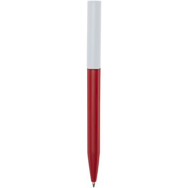Шариковая ручка Unix из переработанного пластика, цвет красный - 10789621- Фото №1