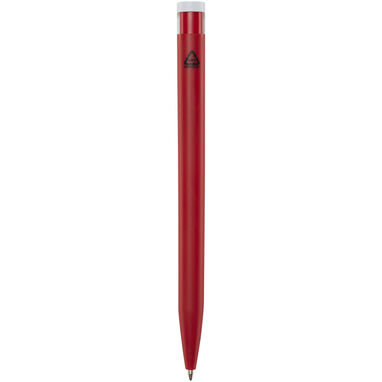 Кулькова ручка Unix із переробленого пластику, колір червоний - 10789621- Фото №2