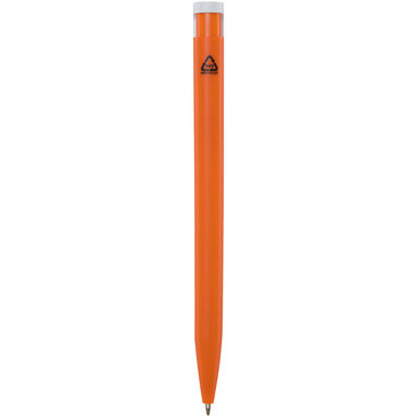 Кулькова ручка Unix із переробленого пластику, колір помаранчевий - 10789631- Фото №2