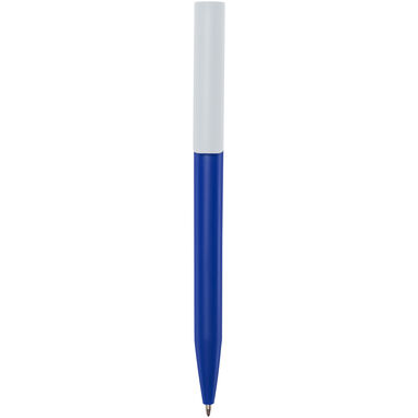 Кулькова ручка Unix із переробленого пластику, колір синій - 10789652- Фото №1