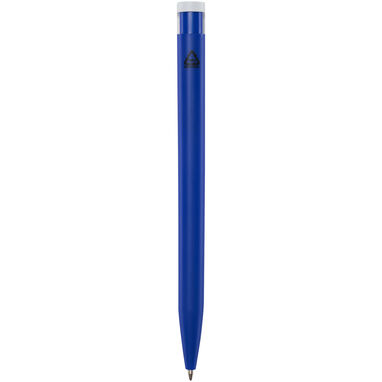 Кулькова ручка Unix із переробленого пластику, колір синій - 10789652- Фото №2