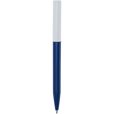 Шариковая ручка Unix из переработанного пластика, цвет темно-синий - 10789655- Фото №1