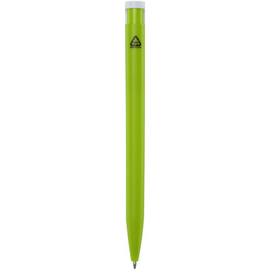 Кулькова ручка Unix із переробленого пластику, колір салатовий - 10789663- Фото №2