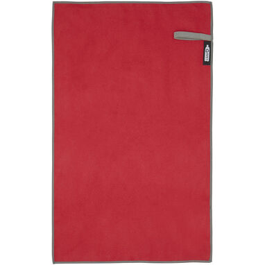Ультралегкое и быстросохнущее полотенце 30x50 см., цвет красный - 11332221- Фото №4