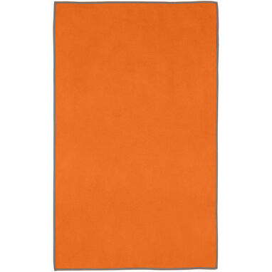 Ультралегкое и быстросохнущее полотенце 30x50 см., цвет оранжевый - 11332231- Фото №3