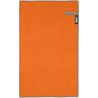 Ультралегкое и быстросохнущее полотенце 30x50 см., цвет оранжевый - 11332231- Фото №4