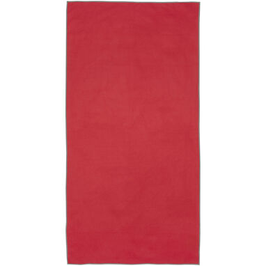 Ультралегкое и быстросохнущее полотенце 50х100 см, цвет красный - 11332321- Фото №3