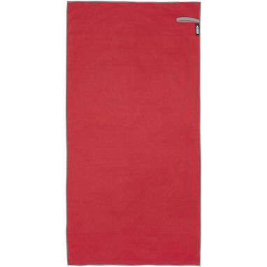 Ультралегкое и быстросохнущее полотенце 50х100 см, цвет красный - 11332321- Фото №4
