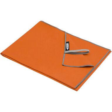 Ультралегкое и быстросохнущее полотенце 50х100 см, цвет оранжевый - 11332331- Фото №5