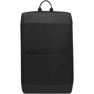 Рюкзак для ноутбука Rise 15,6 дюйма GRS из переработанного материала, цвет черный - 12069790- Фото №2
