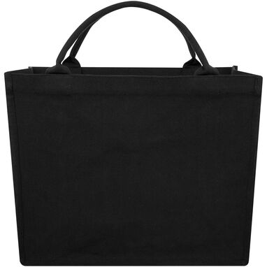 Велика сумка для книжок Aware™ щільністю 500 г/м² з переробленого матеріалу, колір чорний - 12071190- Фото №2