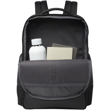 Рюкзак для ноутбука Expedition Pro с экраном 15,6 дюйма GRS, 25 л, из переработанного материала, цвет черный - 13005690- Фото №5