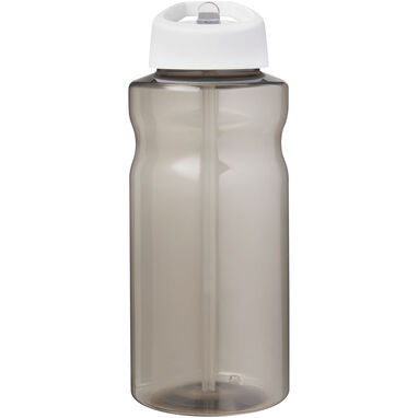 H2O Active® Eco Big Base спортивная бутылка с крышкой и носиком объемом 1 литр, цвет белый - 21017991- Фото №2