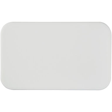 Однослойный ланч-бокс MIYO Renew, цвет белый, серый - 21018102- Фото №3