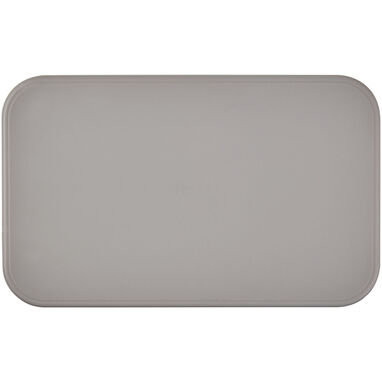 Одношаровий ланч-бокс MIYO Renew, колір сірий, білий - 21018182- Фото №3