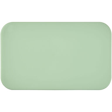 Двухслойный ланч-бокс MIYO Renew, цвет белый, зеленый, серый - 21018202- Фото №3