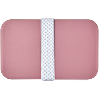 Двухслойный ланч-бокс MIYO Renew, цвет розовый, белый, розовый - 21018241- Фото №4