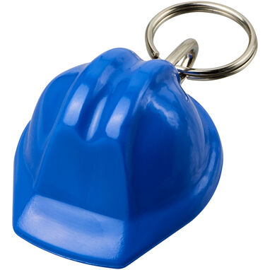 Брелок Kolt из переработанных материалов в форме каски, цвет синий - 21018952- Фото №1