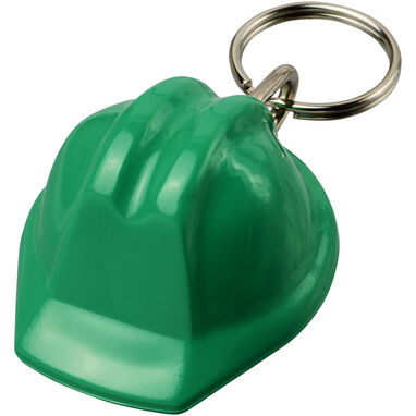 Брелок Kolt из переработанных материалов в форме каски, цвет зеленый - 21018961- Фото №1