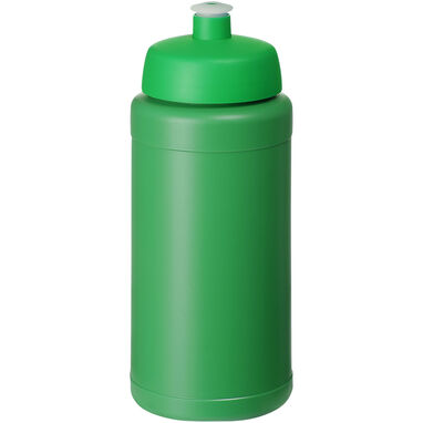 Спортивная бутылка Baseline из переработанного сырья объемом 500 мл., цвет зеленый - 21044493- Фото №1