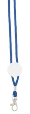 Шнурок для бейджа Perux, цвет синий - AP741990-06- Фото №1