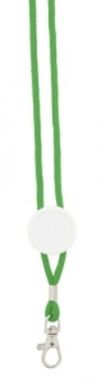 Шнурок для бейджа Perux, цвет зеленый - AP741990-07- Фото №1