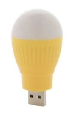 Світильник USB Kinser, колір жовтий - AP741763-02- Фото №1