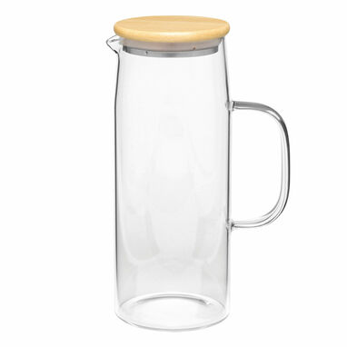 Графин стеклянный BAMBOO PITCHER, цвет коричневый - 56-0304499- Фото №1