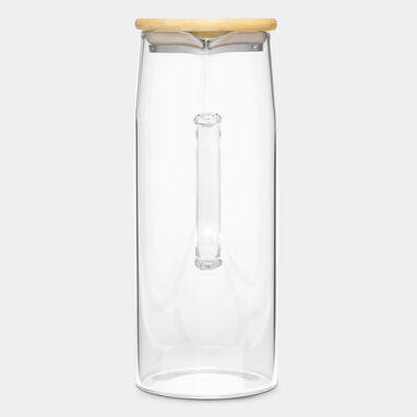 Графин стеклянный BAMBOO PITCHER, цвет коричневый - 56-0304499- Фото №2