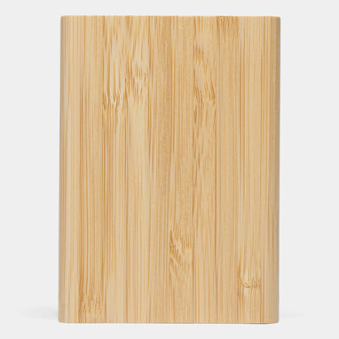 Powerbank BAMBOO EVOLUTION, колір коричневий - 56-1107382- Фото №3