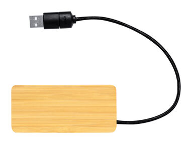 USB-хаб Ginger, цвет натуральный - AP733405- Фото №5