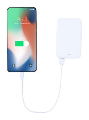 Power bank Nawey, цвет белый - AP733949-01- Фото №4