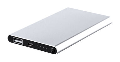 Power bank Fagar, колір срібний - AP733955-21- Фото №3