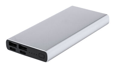 Power bank Tornad, цвет серебряный - AP733956-21- Фото №1