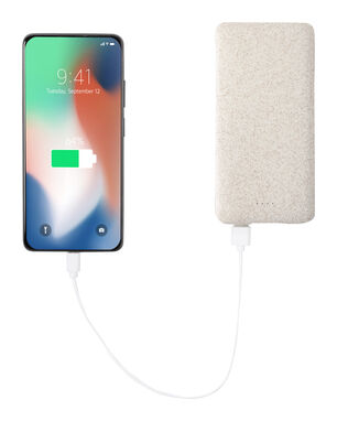 Power bank Golblum, цвет натуральный - AP734115-00- Фото №4