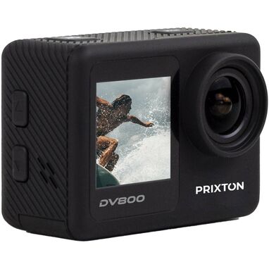 Prixton DV800 экшн-камера 5K с двумя экранами, цвет сплошной черный - 1PA17290- Фото №3