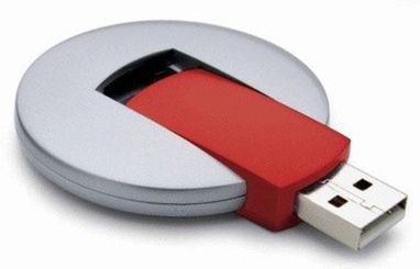 Накопичувач USB  64GB, колір червоний - 12314201- Фото №1