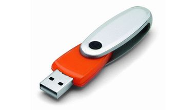 Накопичувач USB  64GB, колір помаранчевий - 12314303- Фото №1