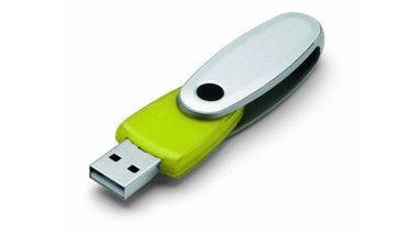 Накопичувач USB  64GB, колір зелений - 12314304- Фото №1