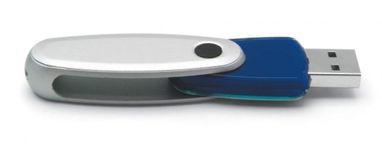 Накопичувач USB  64GB, колір синій - 12331700- Фото №3