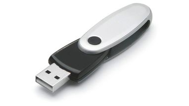 Накопичувач USB  64GB, колір сріблястий - 12331701- Фото №1