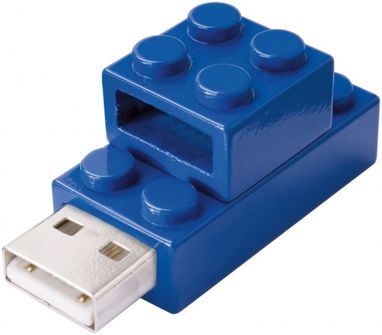 Накопитель USB  64GB, цвет синий - 12391400- Фото №4