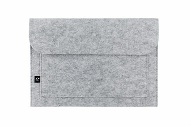 FELPY SLEEVE Сумка для ноутбука из переработанного войлока (100% rPET) светло-серый - 92383-123- Фото №2 FELPY SLEEVE Сумка для ноутбука из переработанного войлока (100% rPET) светло-серый - 92383-123- Фото №2