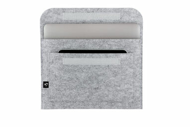 FELPY SLEEVE Сумка для ноутбука из переработанного войлока (100% rPET) светло-серый - 92383-123- Фото №4 FELPY SLEEVE Сумка для ноутбука из переработанного войлока (100% rPET) светло-серый - 92383-123- Фото №4
