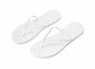 MAUPITI S / M Удобные тапочки с подошвой из полиэтилена и ремешком из PVC белый - 95084-106- Фото №2