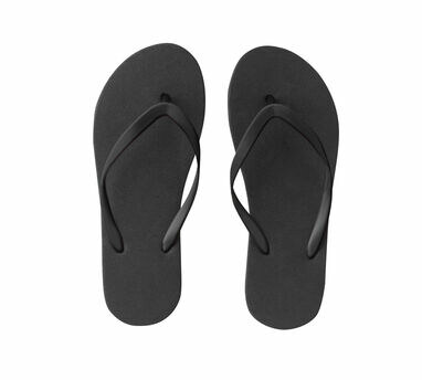 MAUPITI L / XL. Зручні капці з підошвою з PE і ремінцями з PVC чорний - 95085-103- Фото №1