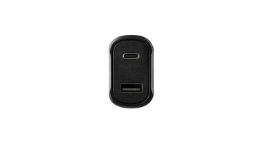 DIRAC Адаптер прикуривателя с портом USB-A 18 Вт и USB-C 20 Вт из 100% rABS черный - 97189-103- Фото №2 DIRAC Адаптер прикуривателя с портом USB-A 18 Вт и USB-C 20 Вт из 100% rABS черный - 97189-103- Фото №2