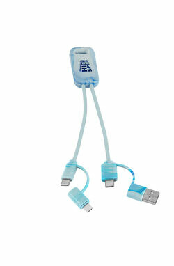 BERNERS Надшвидкий USB-кабель 6-в-1 з переробленого ПЕТ асорті - 97191-100- Фото №3 BERNERS Надшвидкий USB-кабель 6-в-1 з переробленого ПЕТ асорті - 97191-100- Фото №3