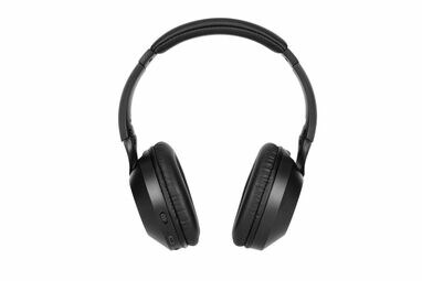 HENDRIX. Foldable wireless headphones with 20h of battery life in recycled ABS (100% rABS) чорний - 97426-103- Фото №1